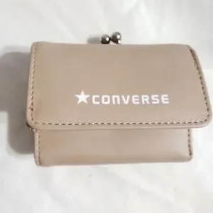 Converse Bags Converse Rare Leather Kisslock Trifold Wallet Poshmark